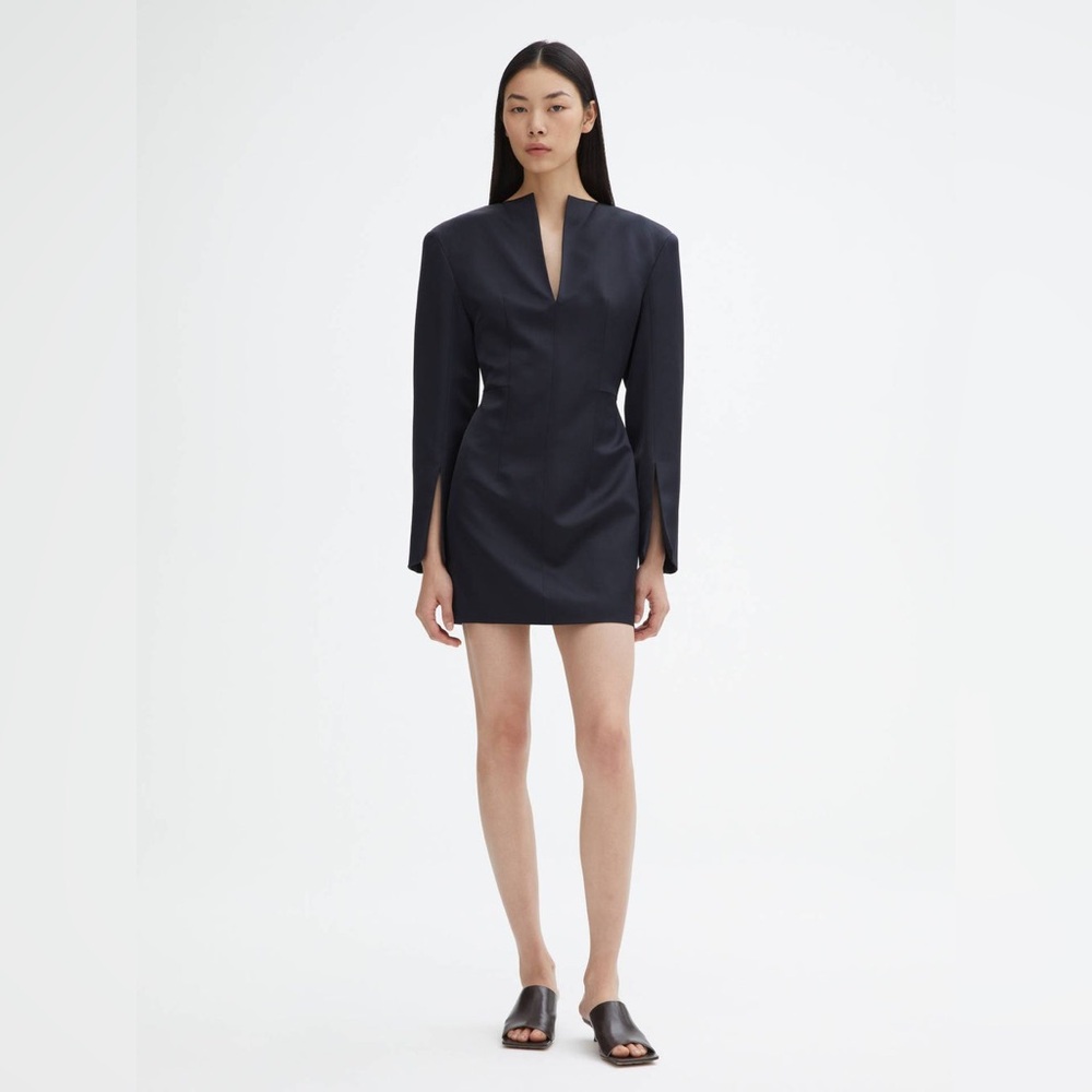 House of Dagmar Duchesse Dress NWT Size EU 38 / US 6 Medium Dark Navy